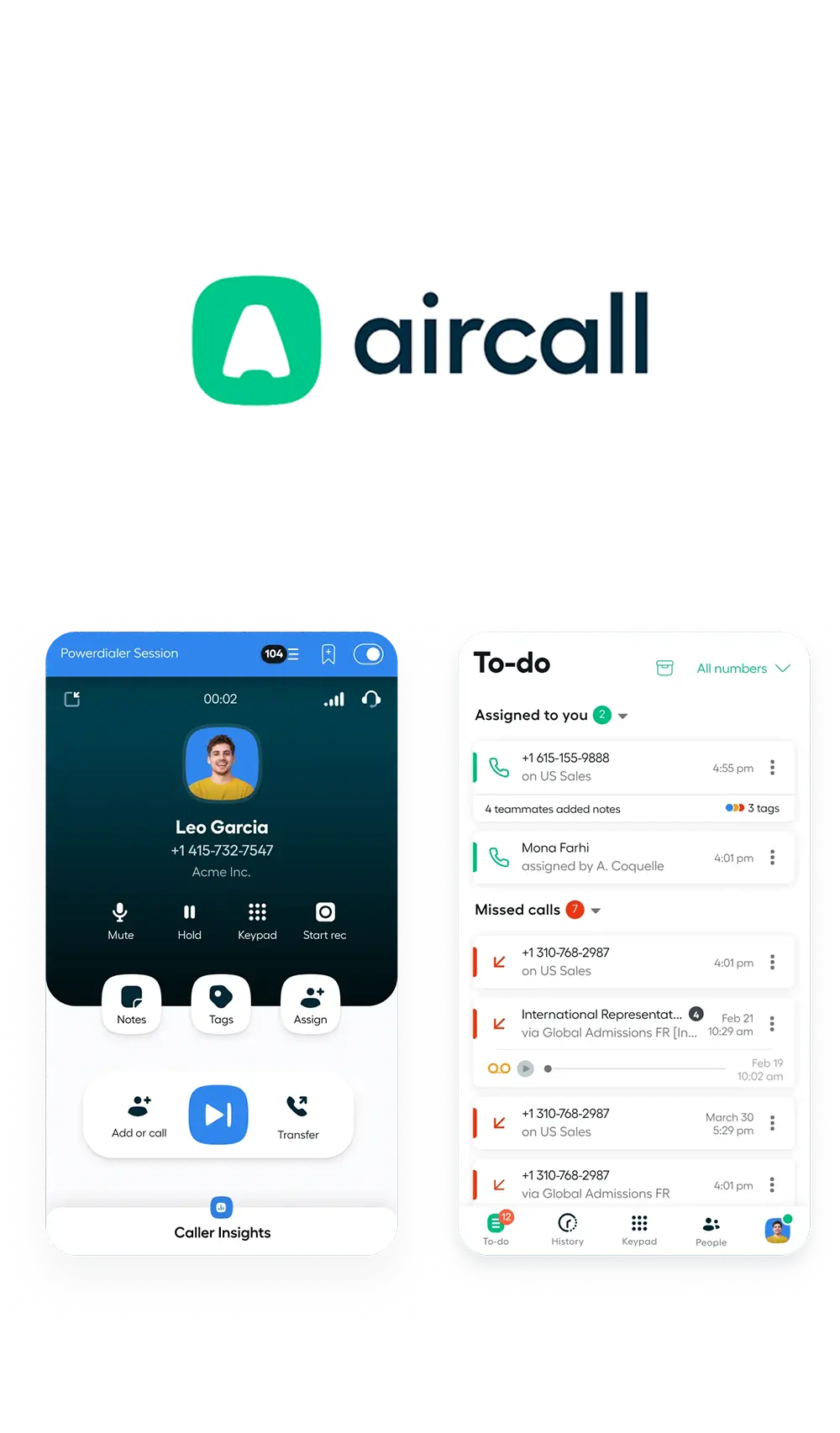 Voconix pour Aircall